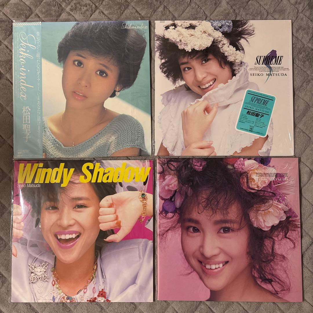 松田聖子 LPレコード16枚+その他3枚 アクリルケースセット