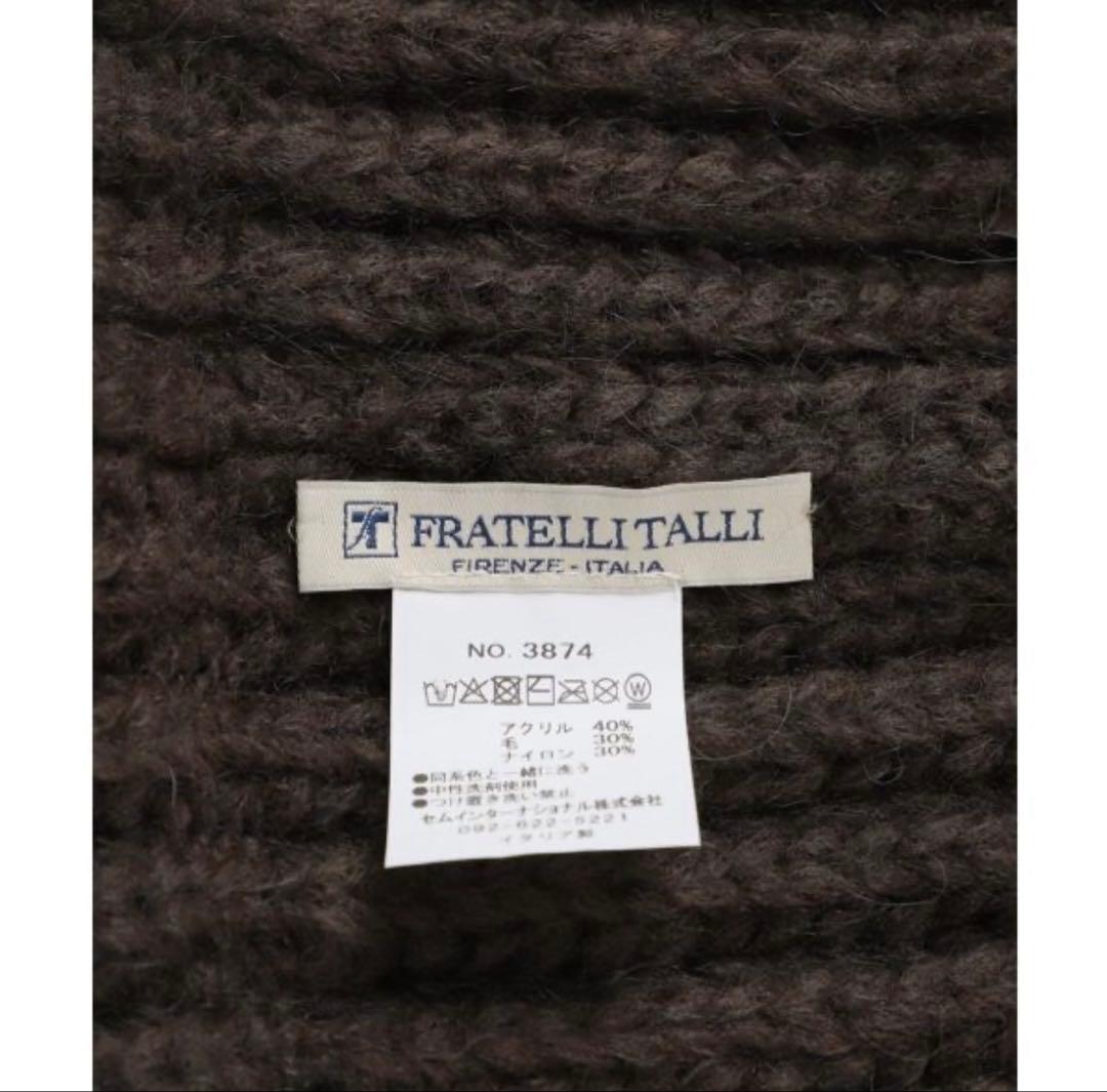 新品 スローブイエナ Fratelli Talli MOHAIRKNIT CAP
