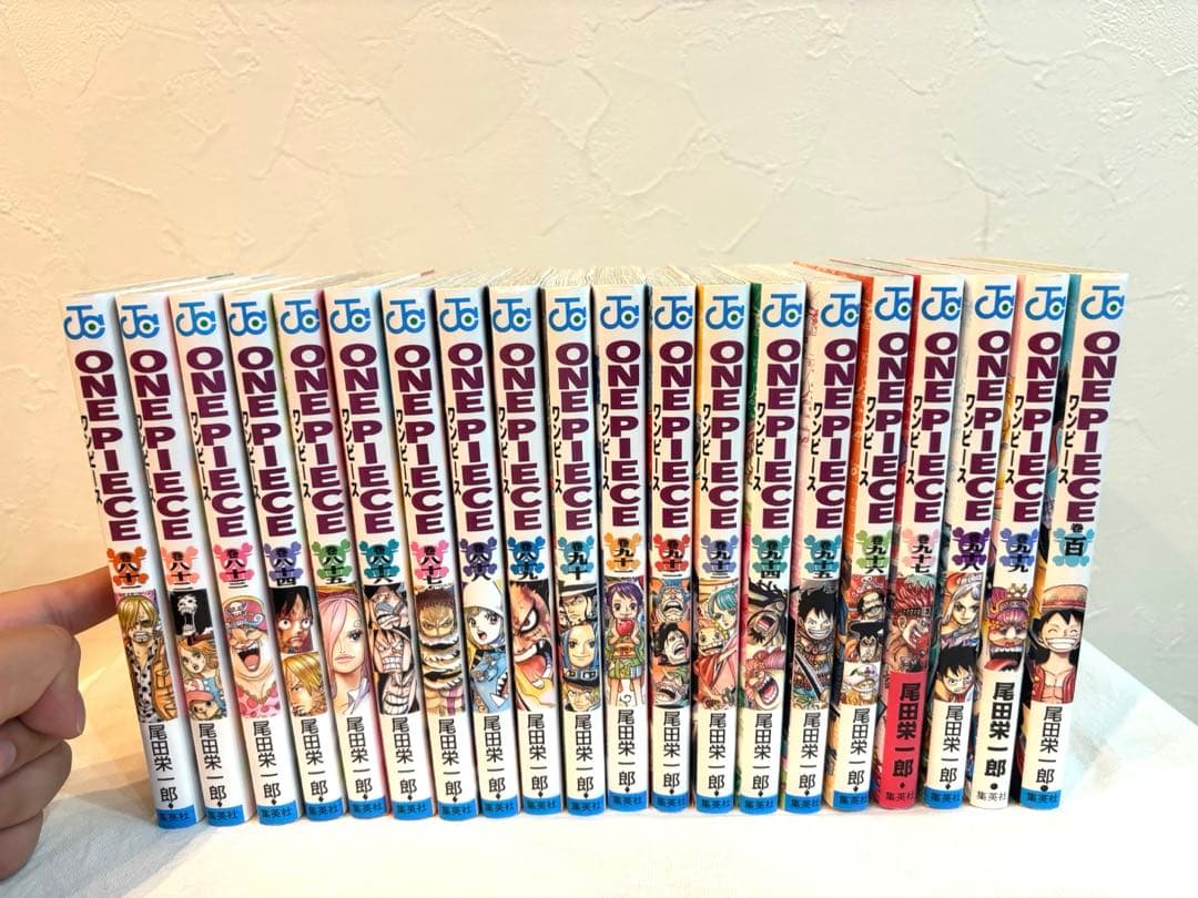 ワンピース漫画1巻から100巻