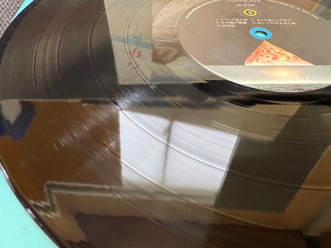 風 Kaze 海風 Umikaze LPレコード 1977年盤 GW-4035