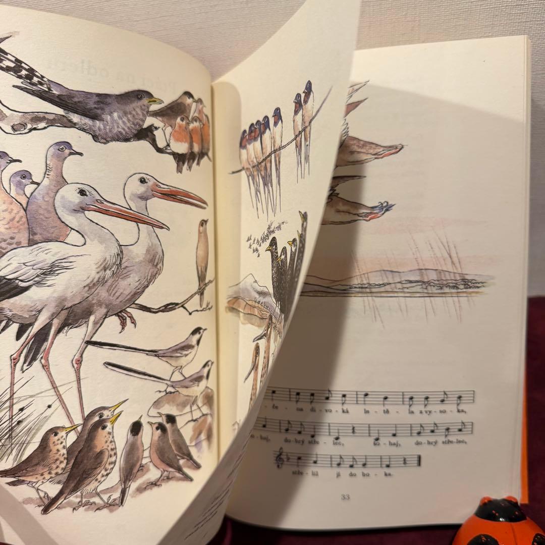 11B⑤カレル・スヴォリンスキーのチェコの四季　4冊セット　楽譜絵本　洋書古書