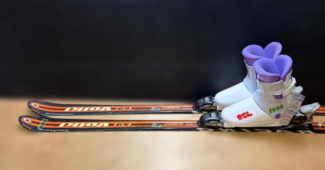 VOLKI 183cm スキーセット ブーツ　26ｃｍ　ホワイト/パープル