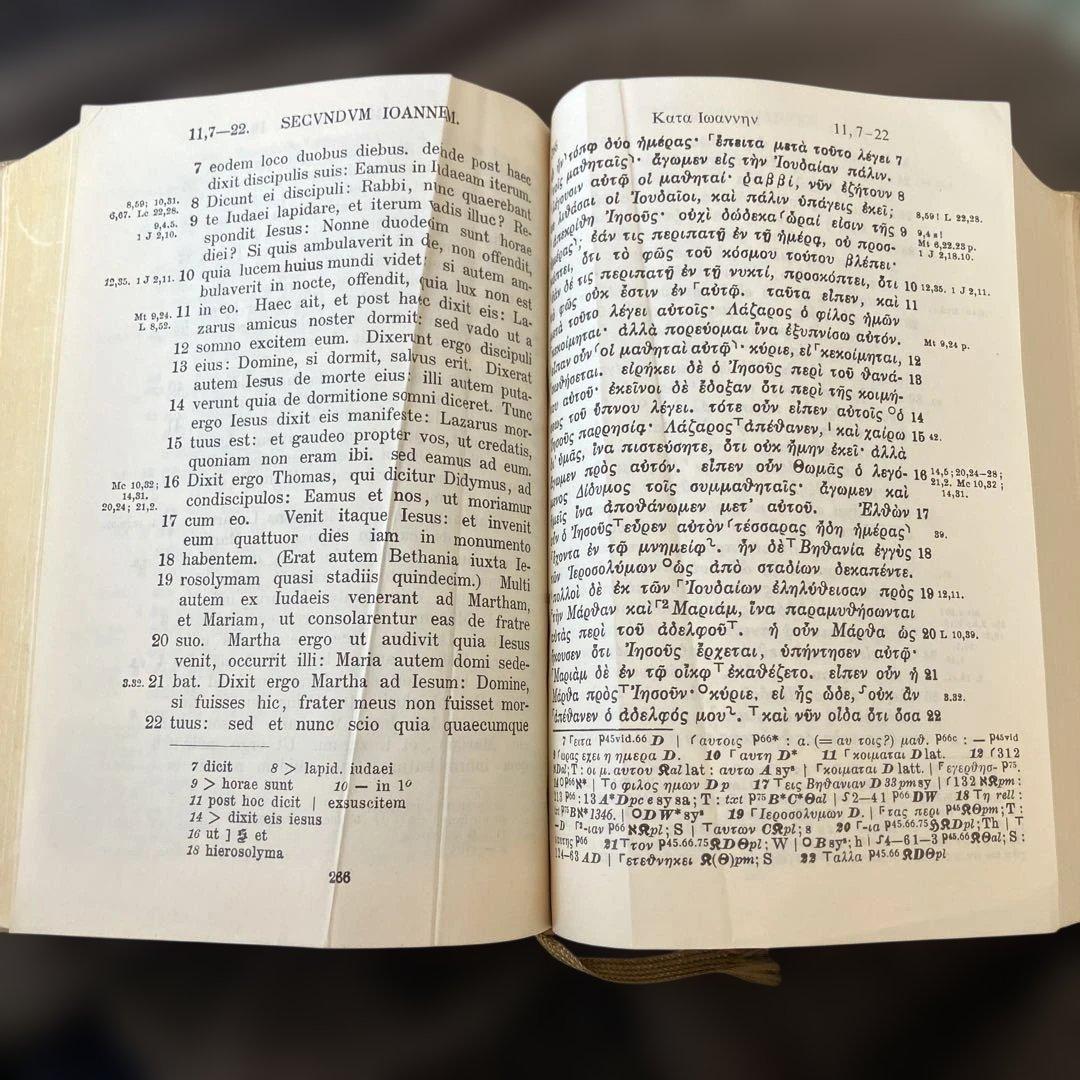 Novum Testamentum ギリシャ語・ラテン語 新約聖書　洋書