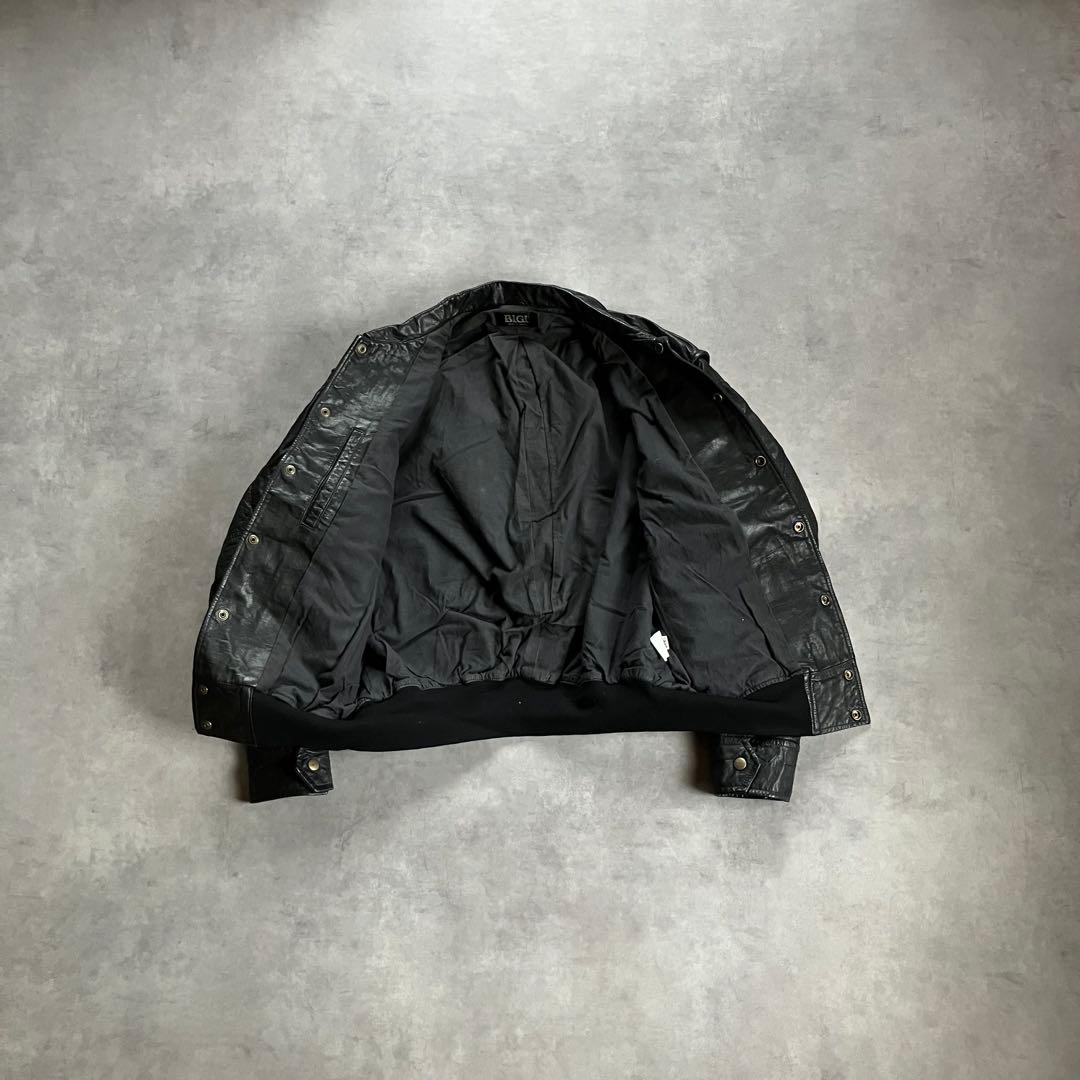 ジャケット・アウター 80s archive mulch pocket leather jacket