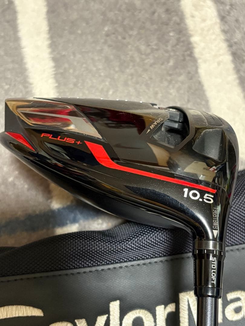 常五郎 テーラーメイドステルスプラス10.5度 ドライバーSカバー付