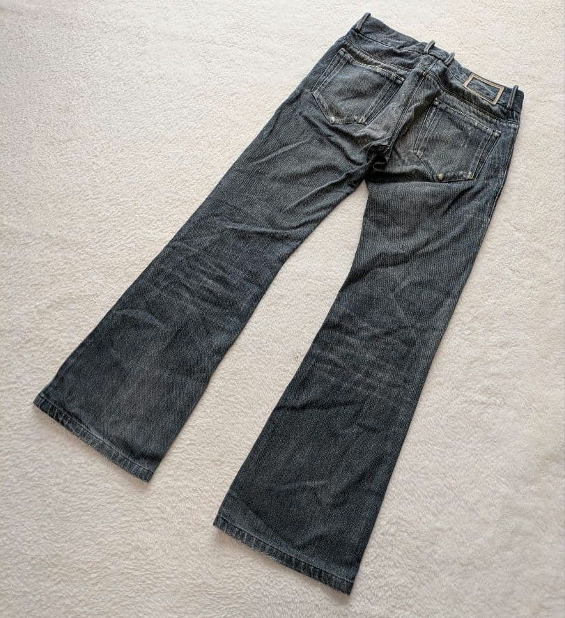 No.① DIESEL BLACK GOLD フレアデニムパンツ 28