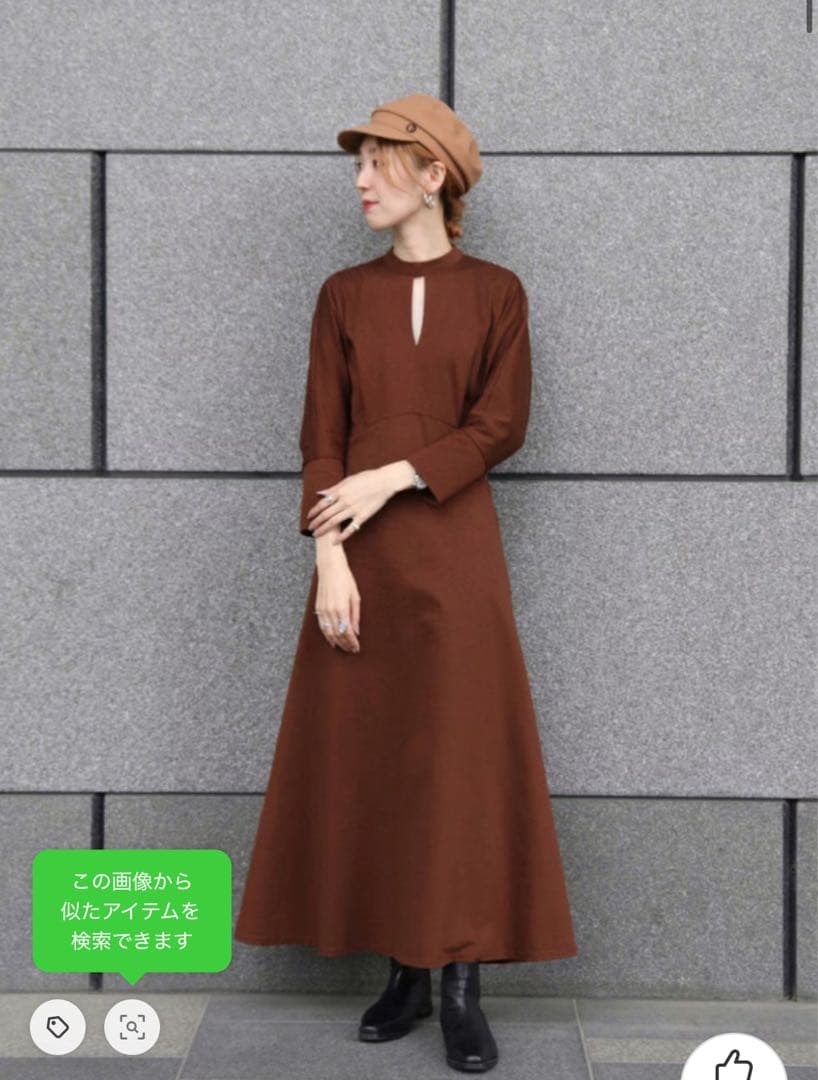 Mame Kurogouchi(マメ) Cotton Jersey Dress