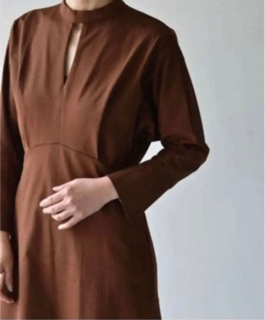 Mame Kurogouchi(マメ) Cotton Jersey Dress