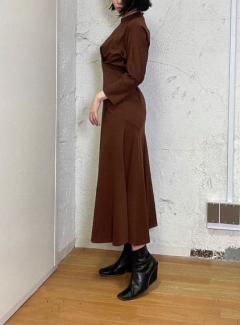 Mame Kurogouchi(マメ) Cotton Jersey Dress