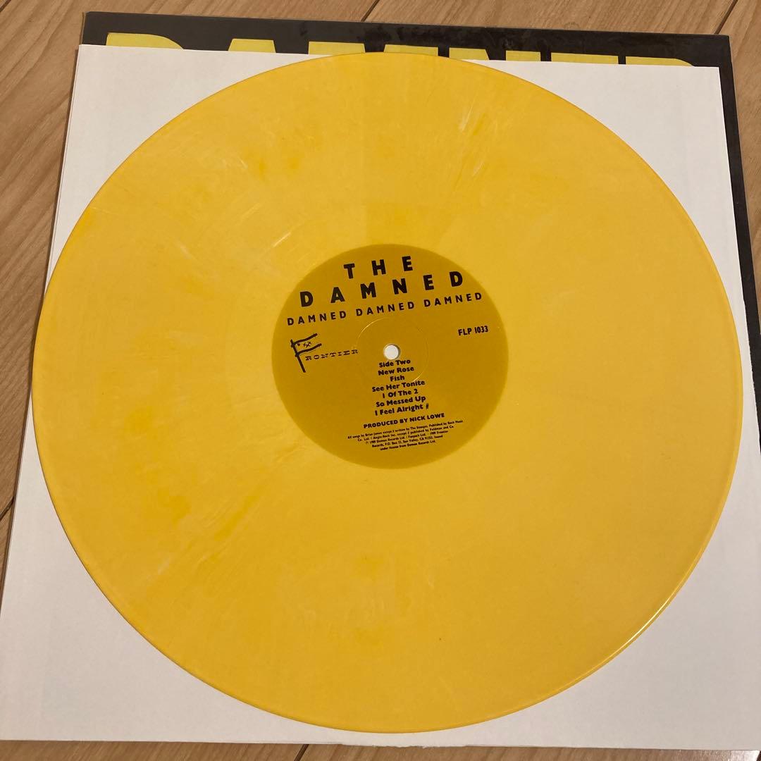 廃盤 激レア THE DAMNEDイエローヴァイナル仕様 レコード LP