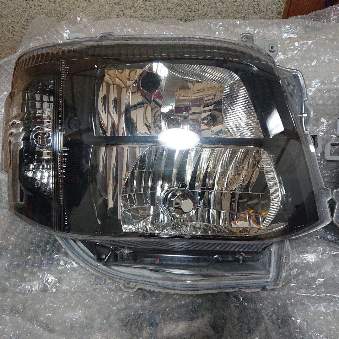 ハイエース 200系 3型 DEPO製 ヘッドライト インナー ブラック