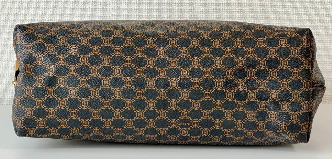 ☆CELINE オールドセリーヌ　マカダム柄 セカンドバッグ 保管品☆