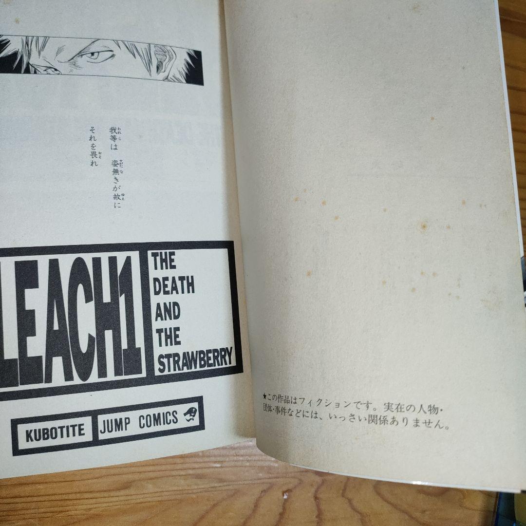 一*乳様 BLEACH(ブリーチ) 1巻 (初版)