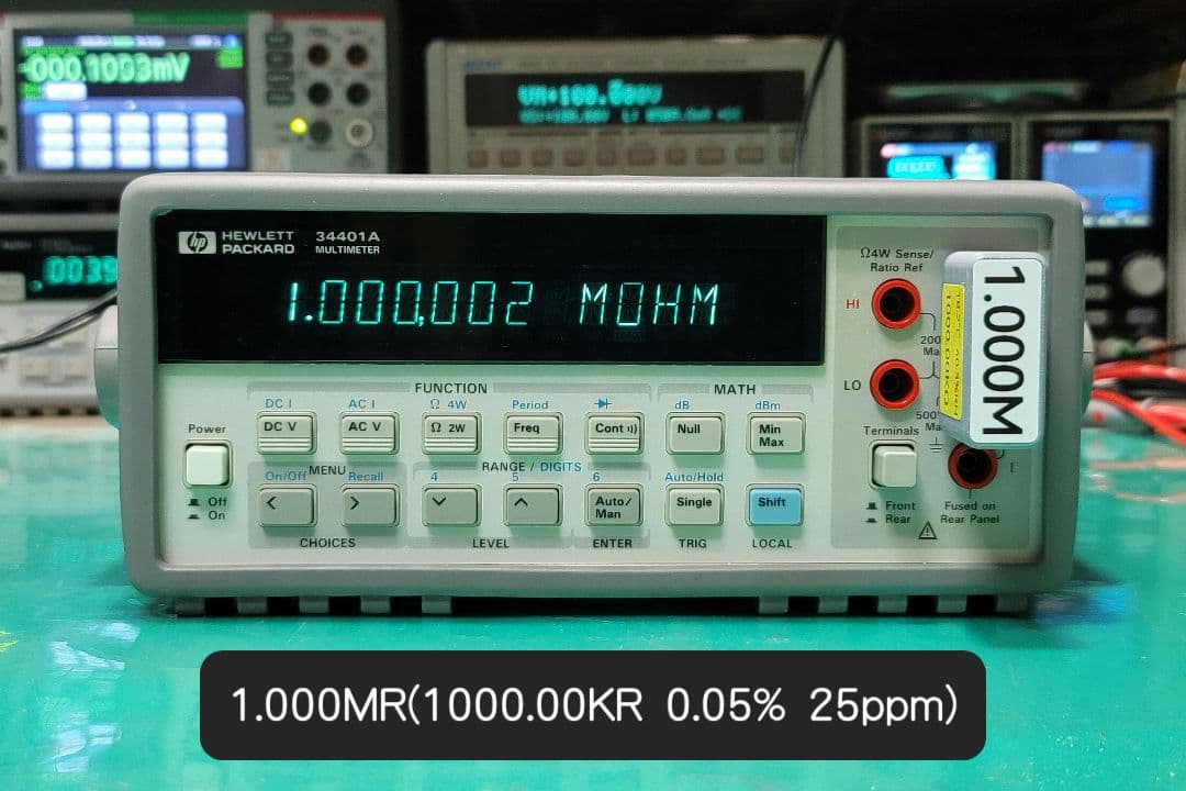 HP 34401A 6.5桁 DIGITAL MULTIMETER REV.11