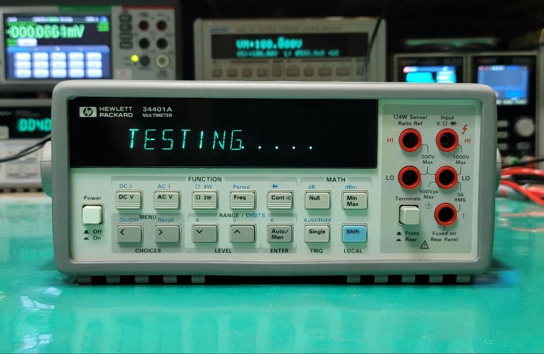 HP 34401A 6.5桁 DIGITAL MULTIMETER REV.11