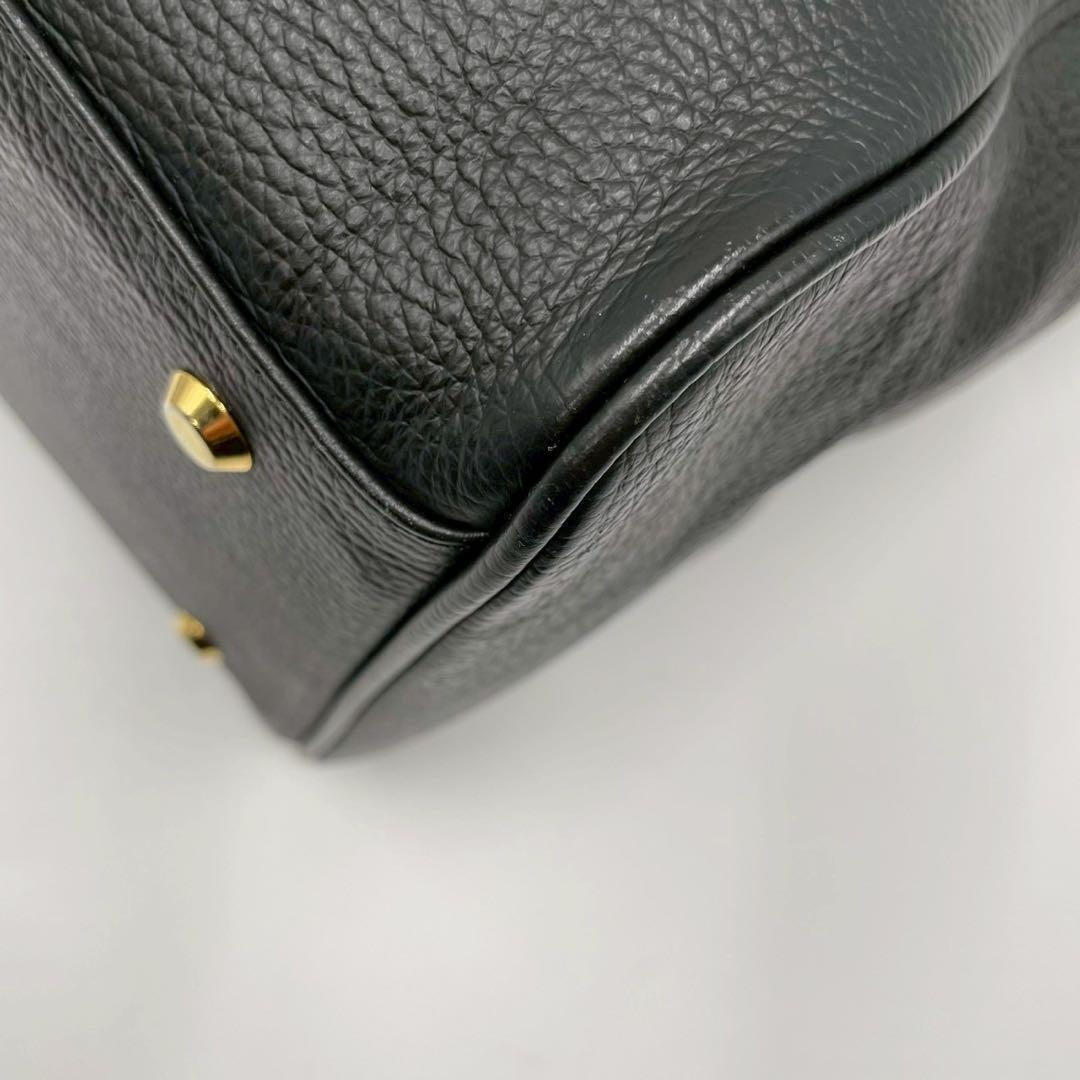 【極美品】 YOUNG&OLSEN トートバッグ サイドベルト ブラック 希少