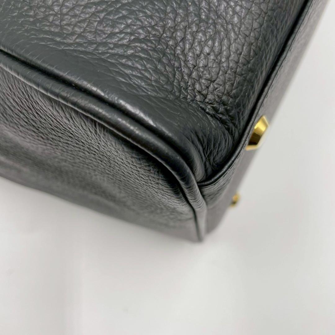 【極美品】 YOUNG&OLSEN トートバッグ サイドベルト ブラック 希少