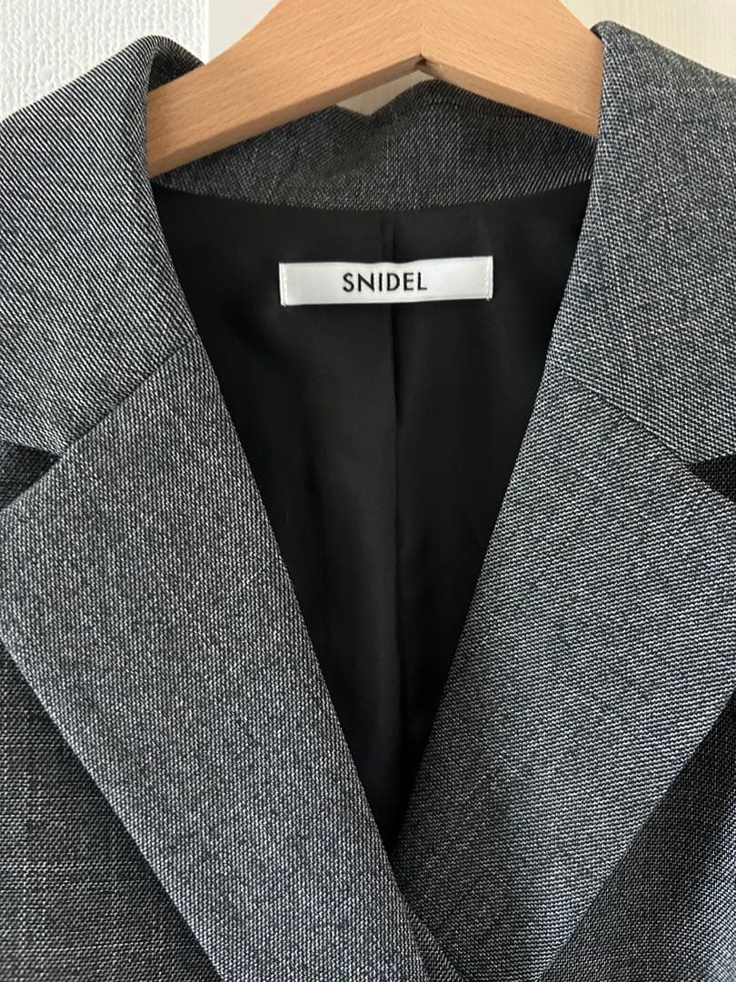 SNIDEL スナイデル ラップテーラードジャンパースカート