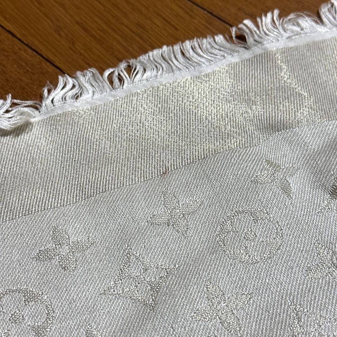 LOUIS VUITTON モノグラム シャイン 大判スカーフ ストール