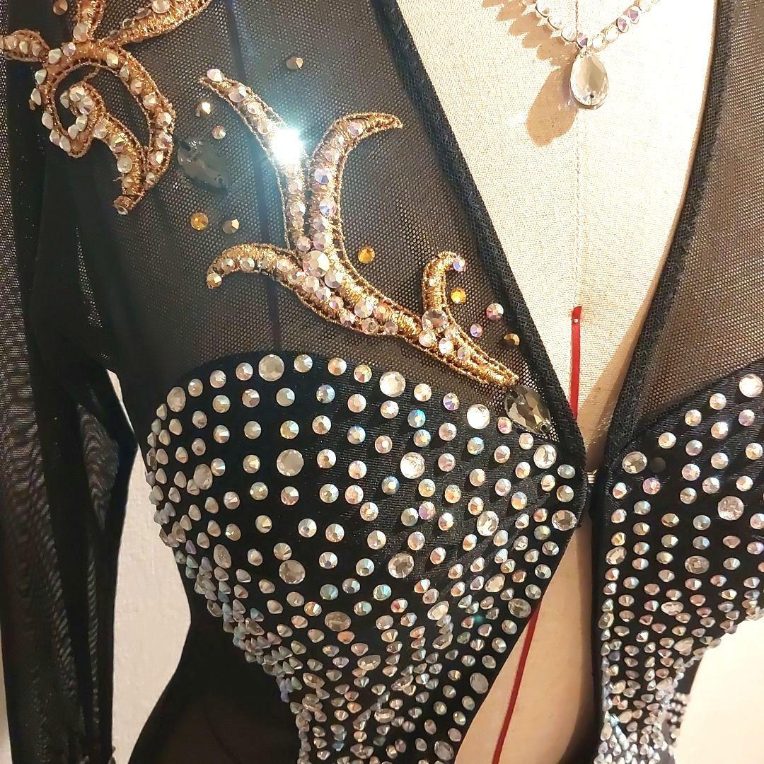 社交ダンス　美品✨　ラテンダンス ラテン衣装ドレス　綺麗な状態