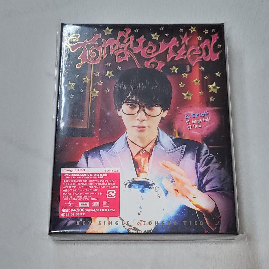 SHINee　キー　TONGUE TIED　限定盤　Tarot Card Ver