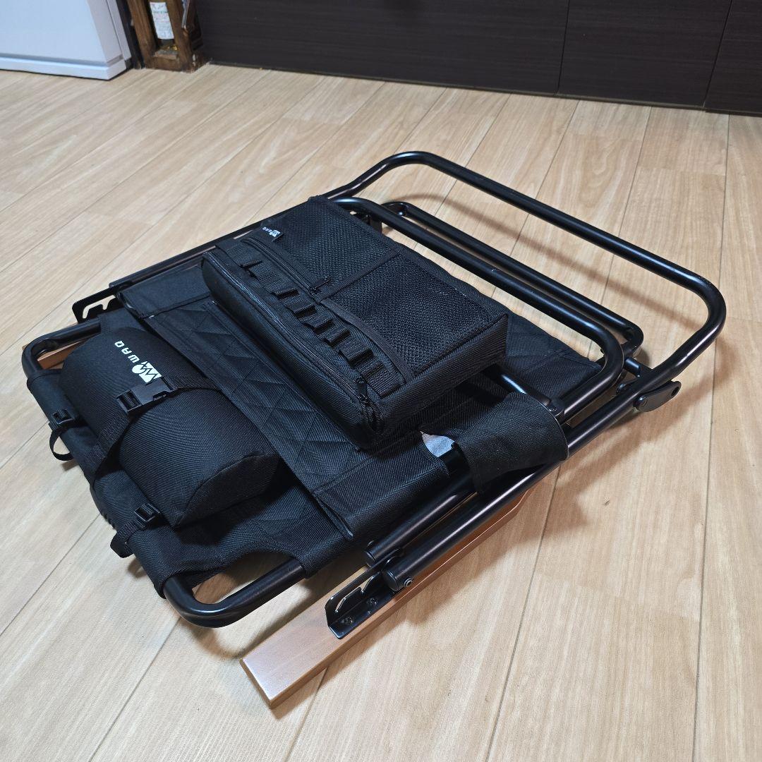WAQ WAQ Reclining Low Chair ブラック