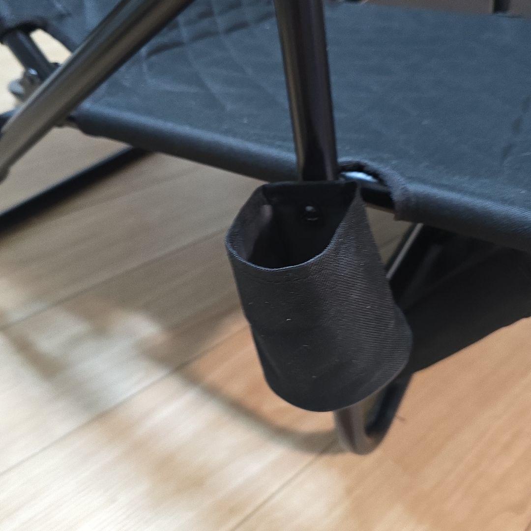WAQ WAQ Reclining Low Chair ブラック