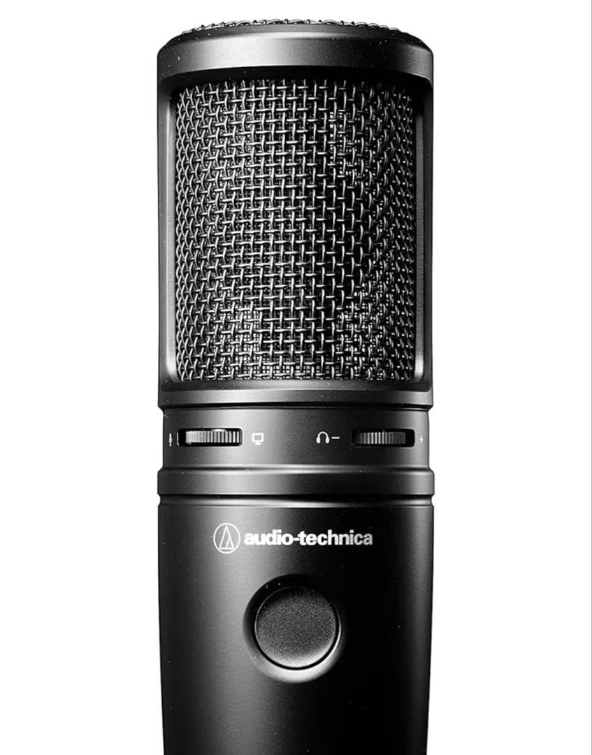 【ほぼ未使用】オーディオテクニカ AT2020USB-X コンデンサーマイク