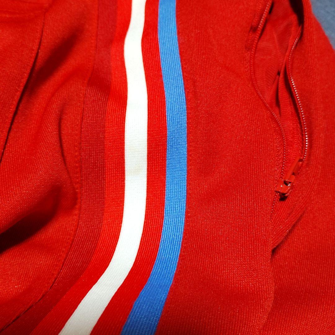 【値下げ不可・美品】adidas トレフォイル トラックパンツ【S・レッド】