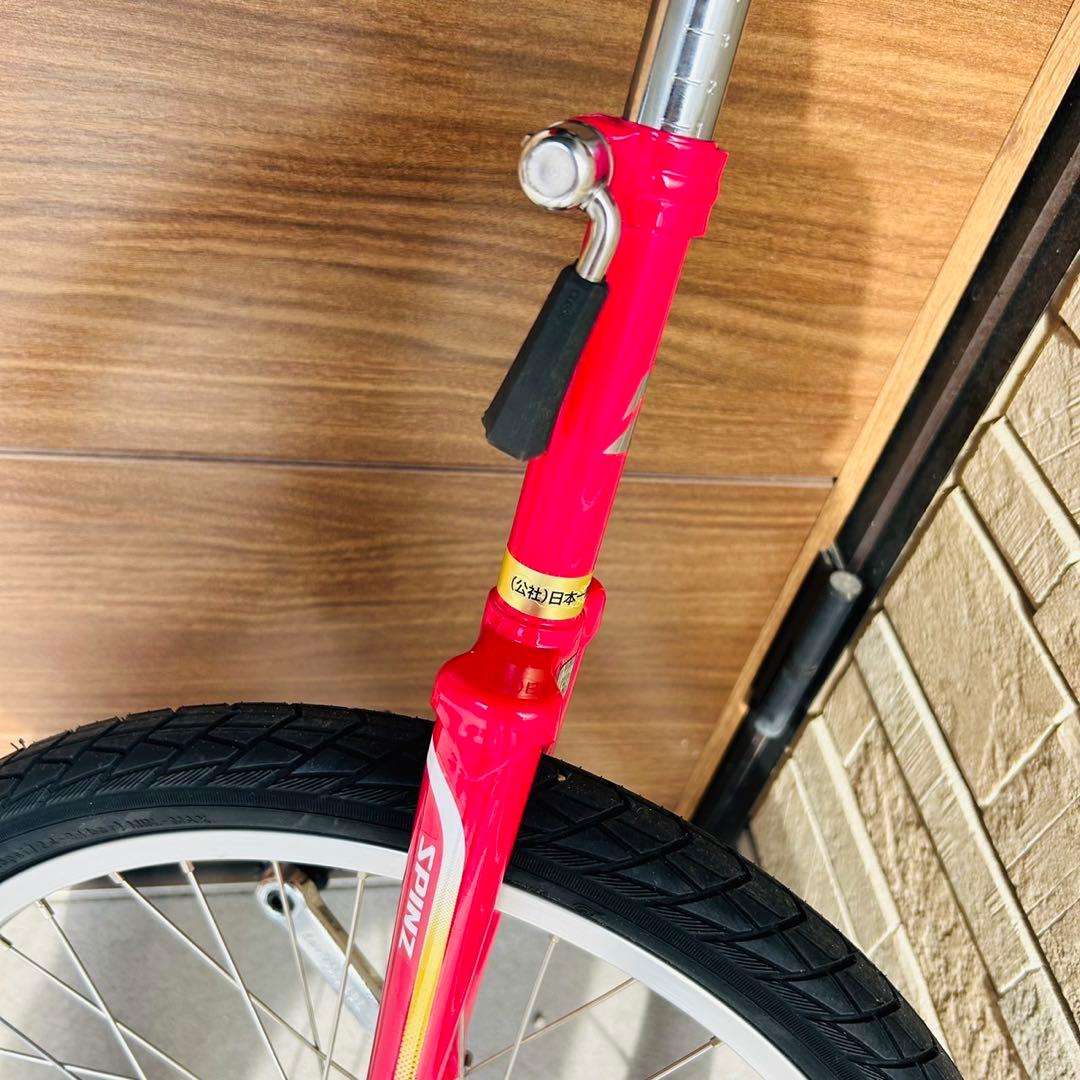 【極美品】ブリヂストン SPINZ 一輪車 20インチ 日本一輪車協会 認定品