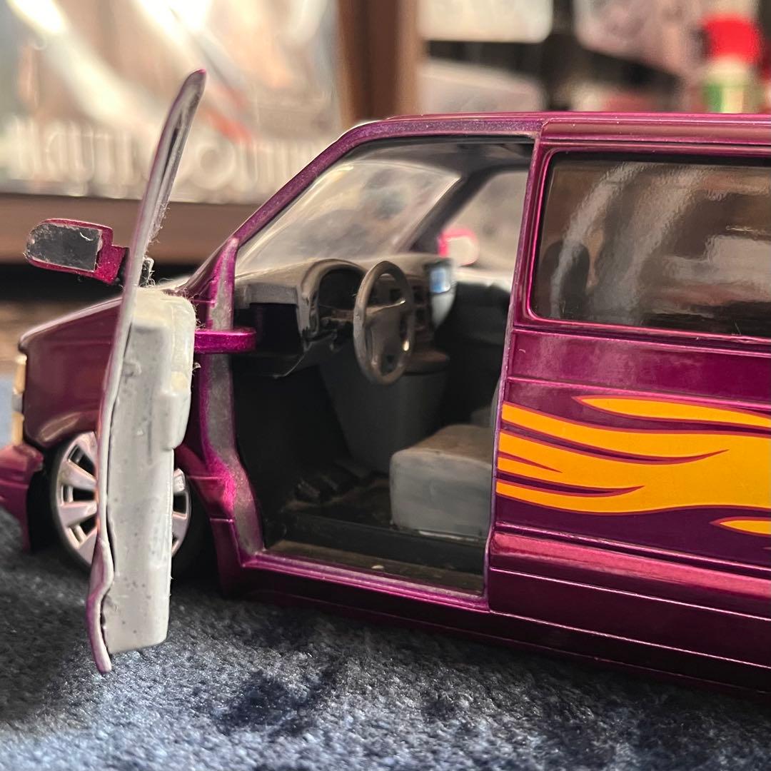 2001 CHEVY ASTRO VAN DUB CITY 改造 ホイール変更