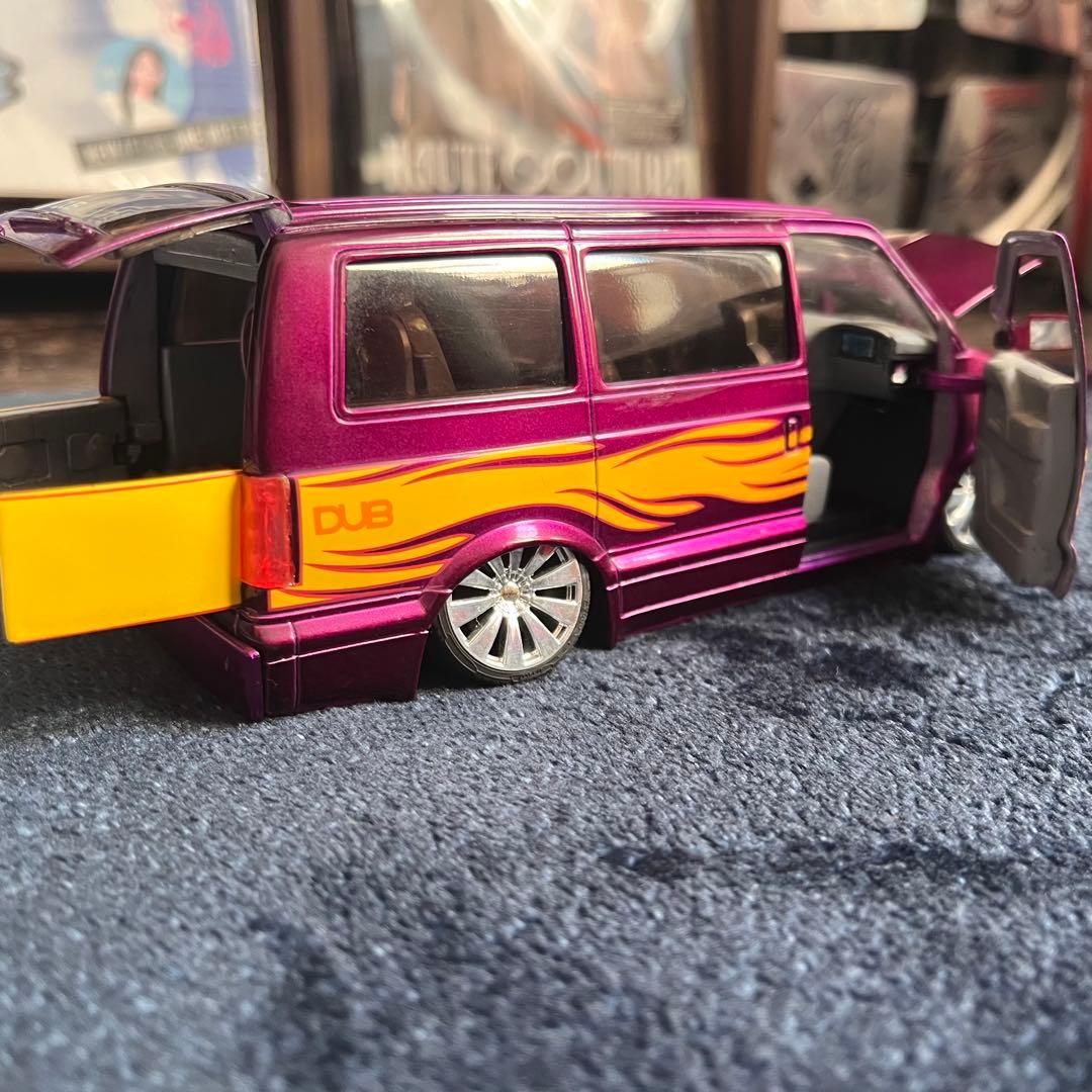 2001 CHEVY ASTRO VAN DUB CITY 改造 ホイール変更