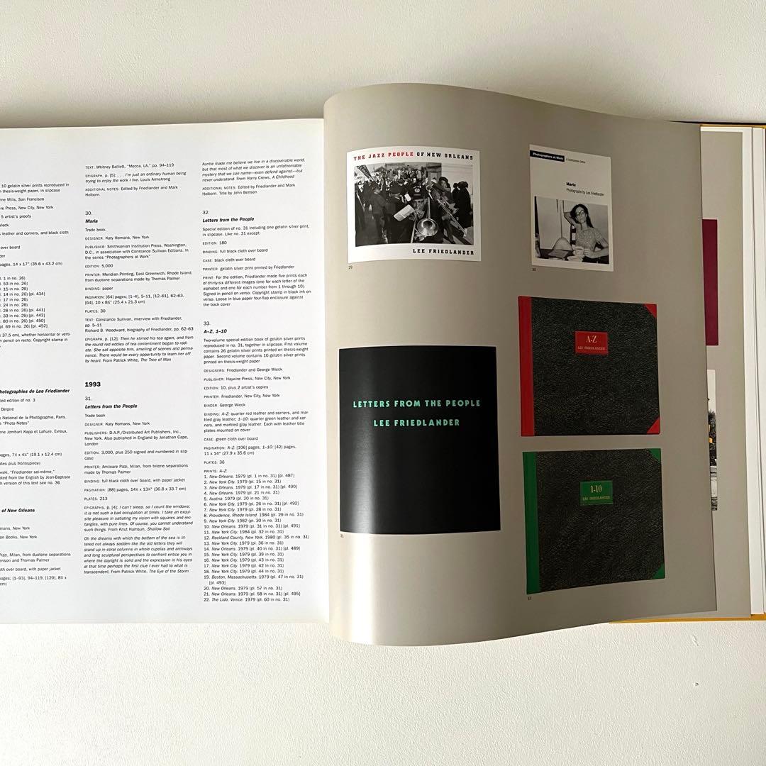 【希少本】Lee Friedlander「Friedlander」MoMA