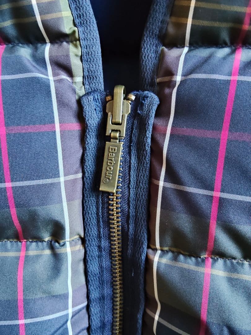 Barbour ネイビー ダウンベスト 新品未使用タグ付き サイズ 36
