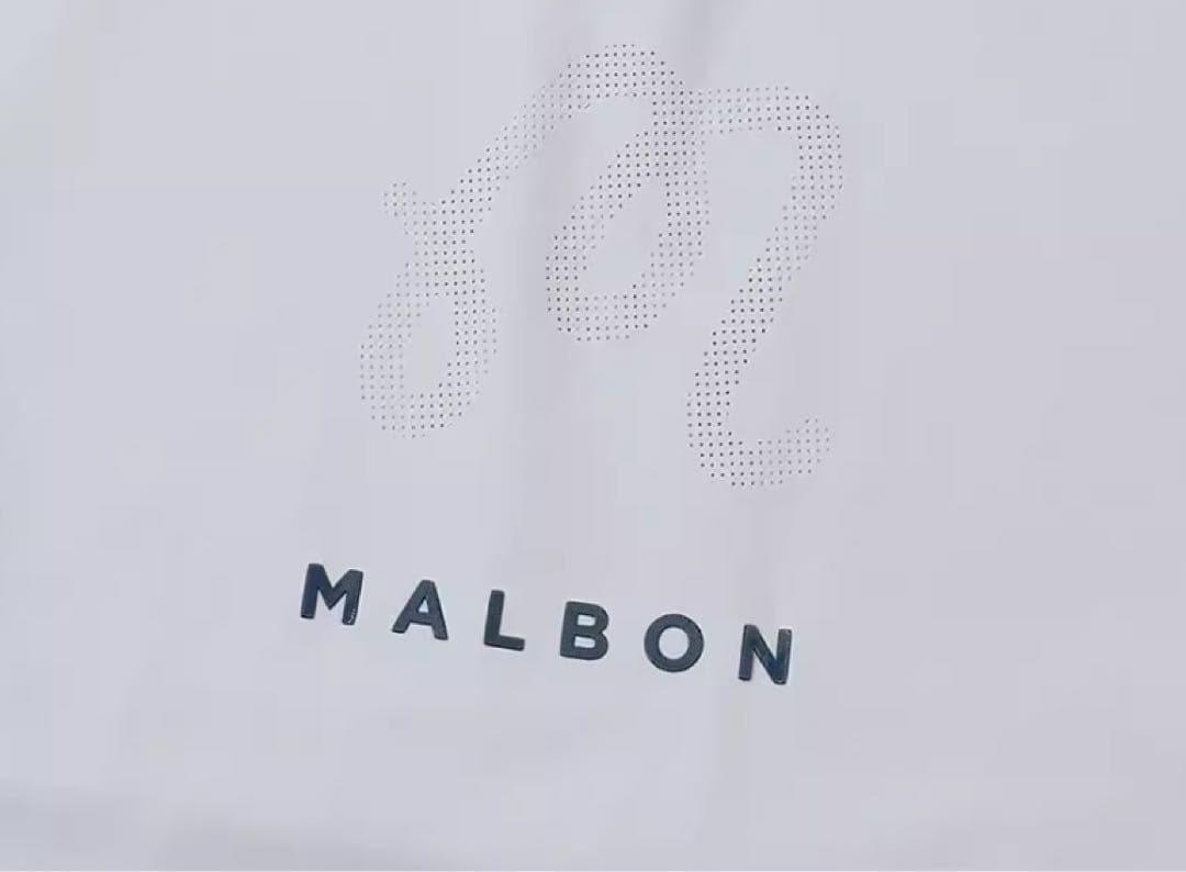 Malbon メンズ ゴルフウェア 上下セット ハーフジップ半袖＋ショートパンツ