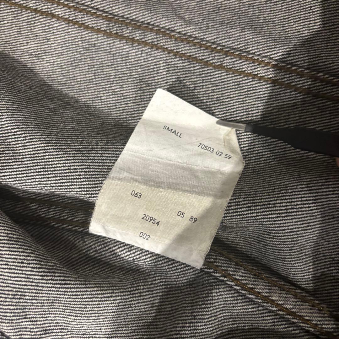 先染めブラック Levi’s 70503 02 デニムジャケット S#798