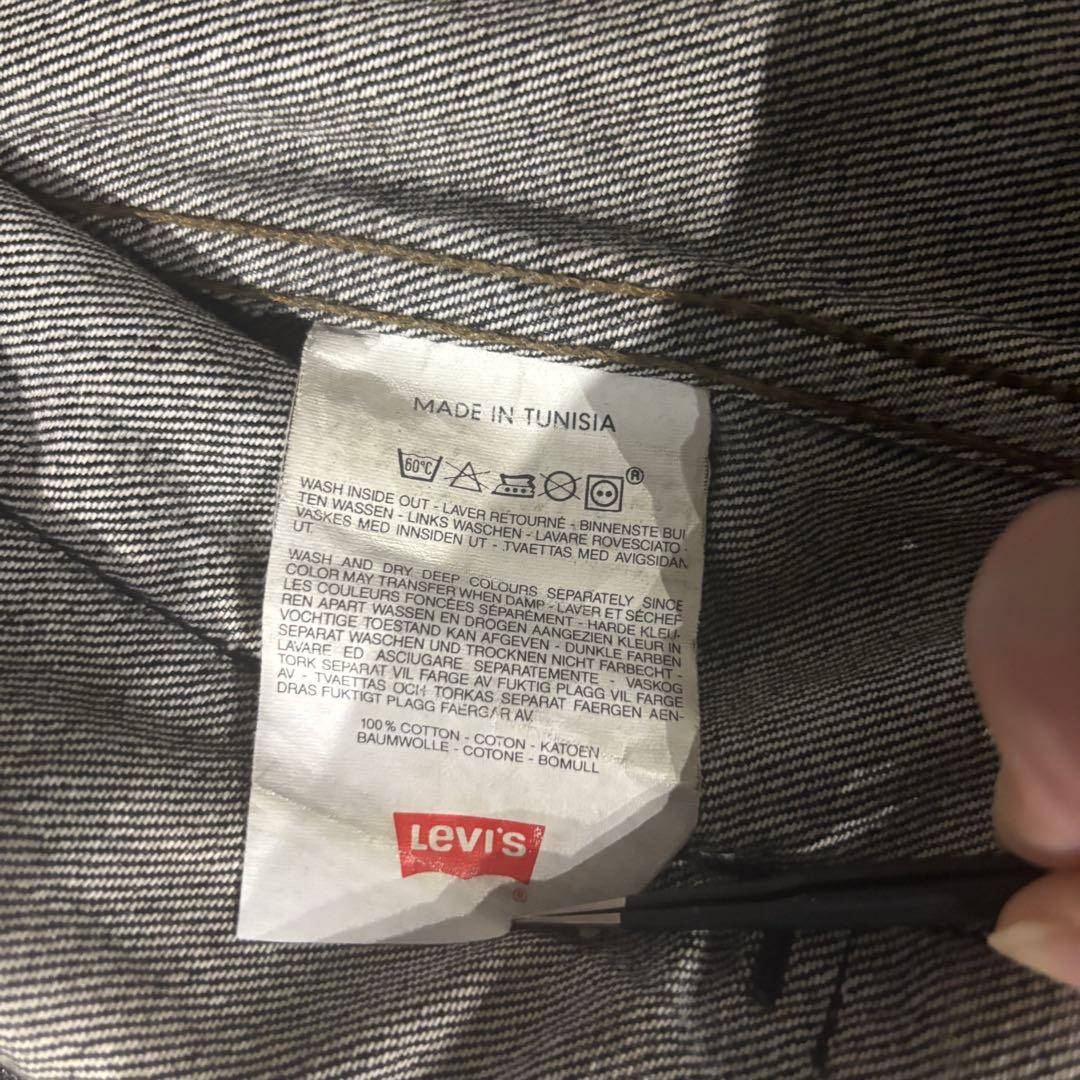 先染めブラック Levi’s 70503 02 デニムジャケット S#798