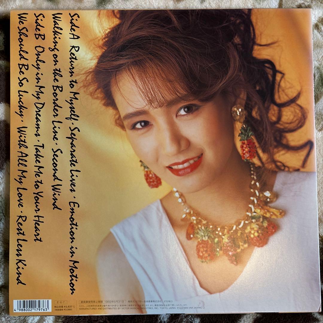 浜田麻里／Return to Myself／大槻啓之／増田隆宣／レコード／美盤