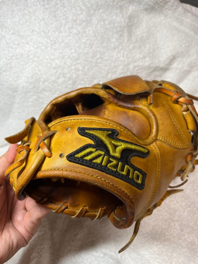Mizuno 硬式グローブ ブラウンレザー