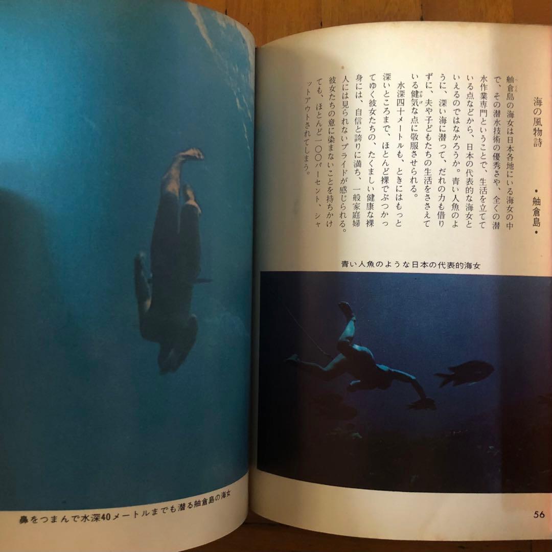 【絶版・希少】青い海　大崎映晋　保育社カラーブックス　1964年　初版