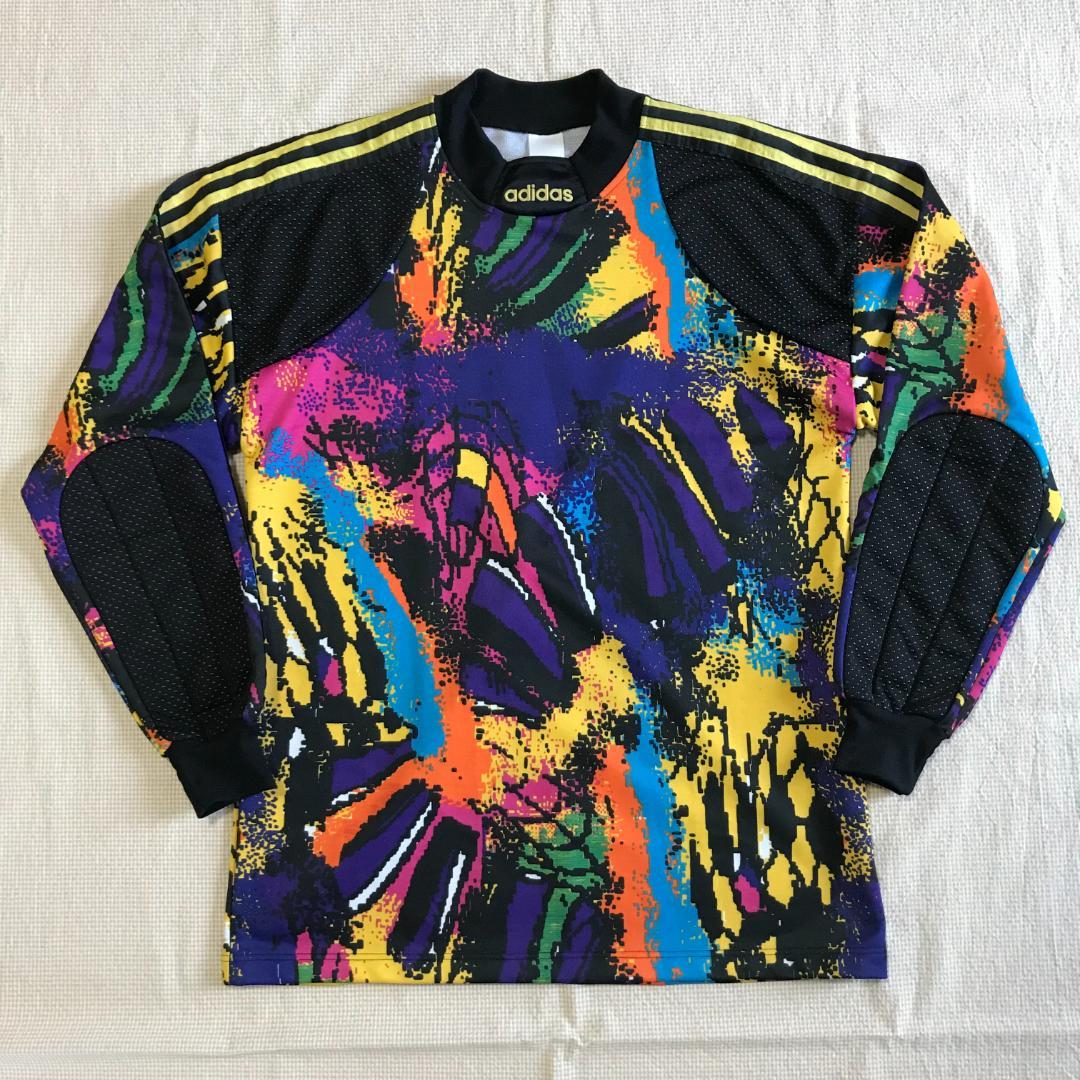 最終値下！レア品　アディダス９０’ビンテージ　GKシャツ　Mサイズ(UK)