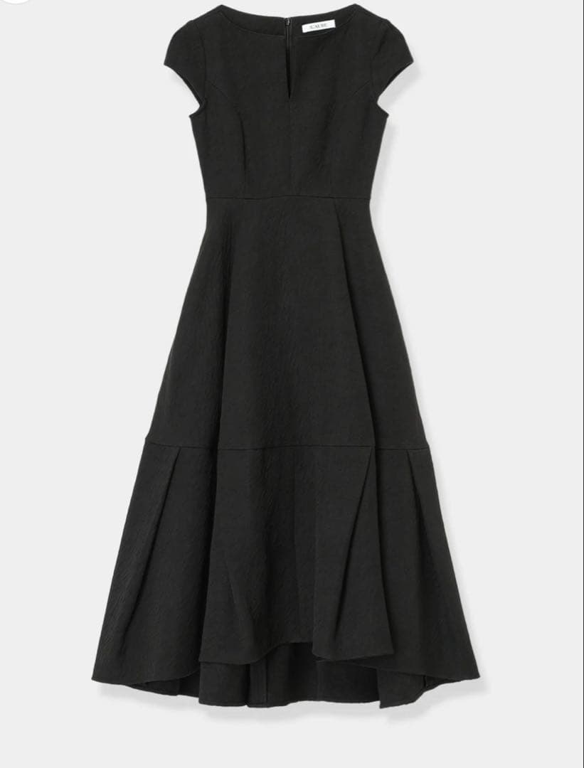 ワンピース L'AUBE BLANC Keyneck Jacquard Dress
