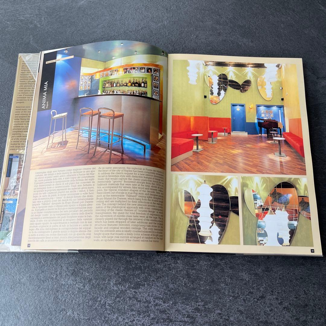 洋書『NEW BARS CAFES &PUBS IN ITALY』建築・店舗