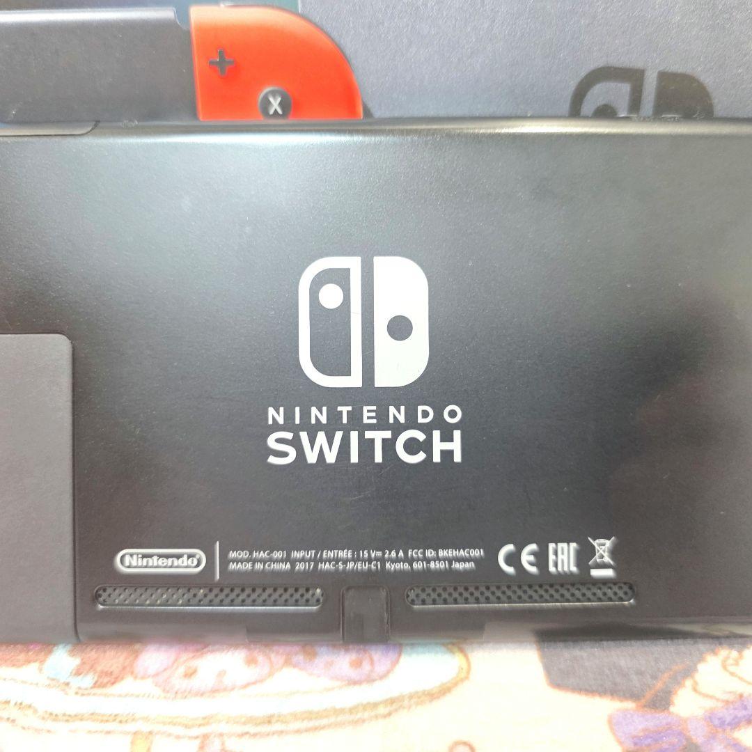 532【良品】Nintendo Switch 本体 未対策機 　 液晶キズ無し