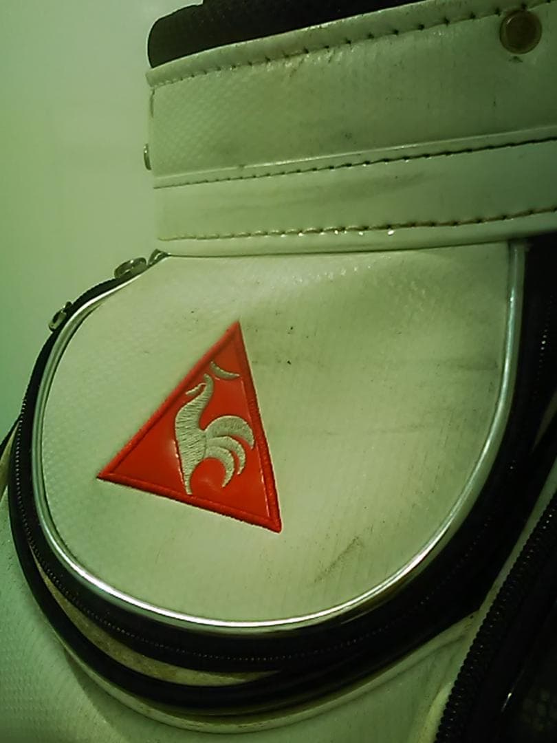 le coq sportif キャディバッグ ５分割　動作良好　軽量　フード付