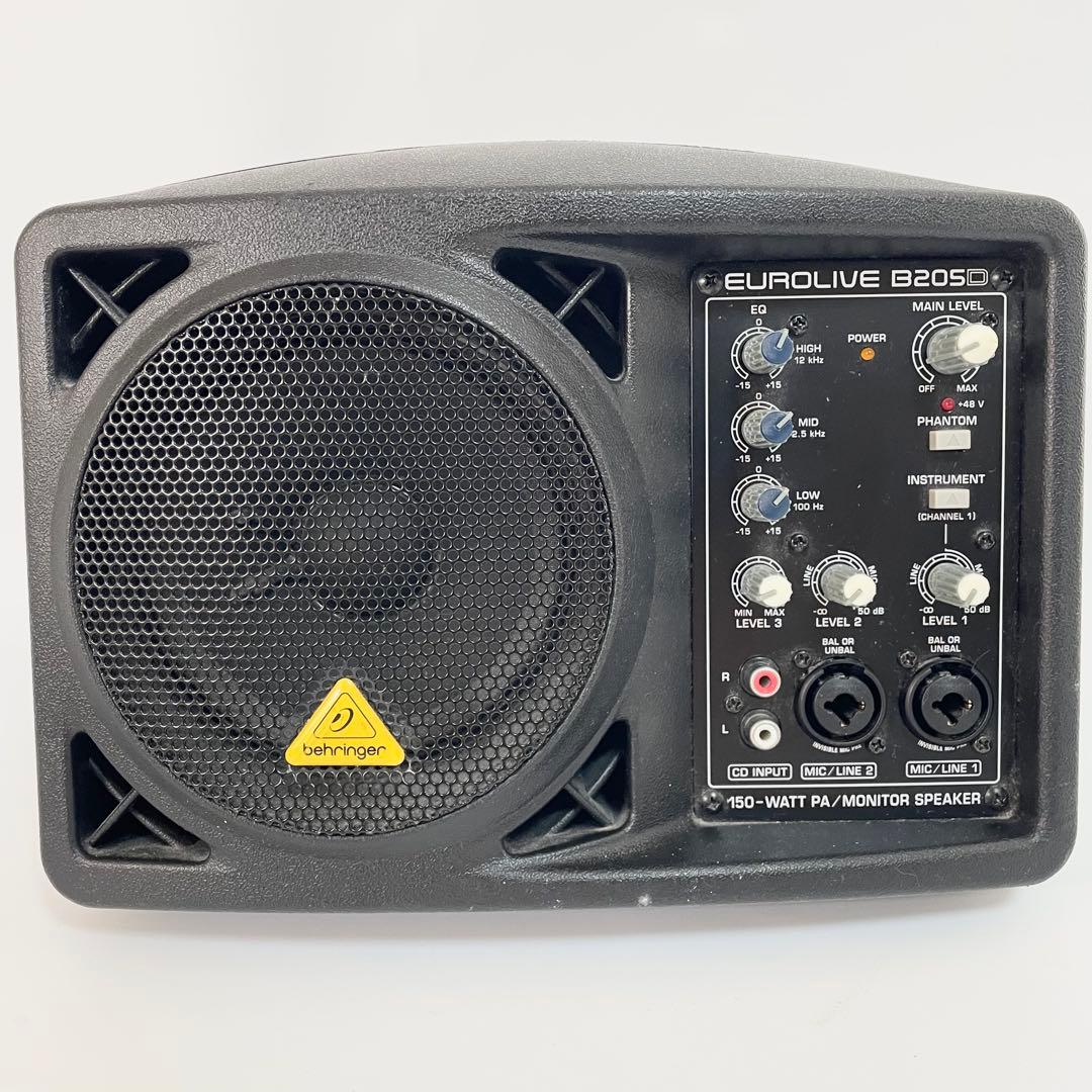 behringer EUROLIVE B205D 150w モニタースピーカー