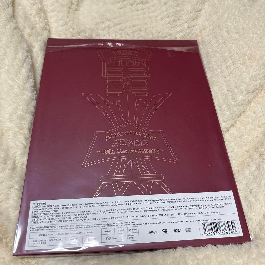 WEST./WEST.DOME TOUR AWARD～10th Anniver…
