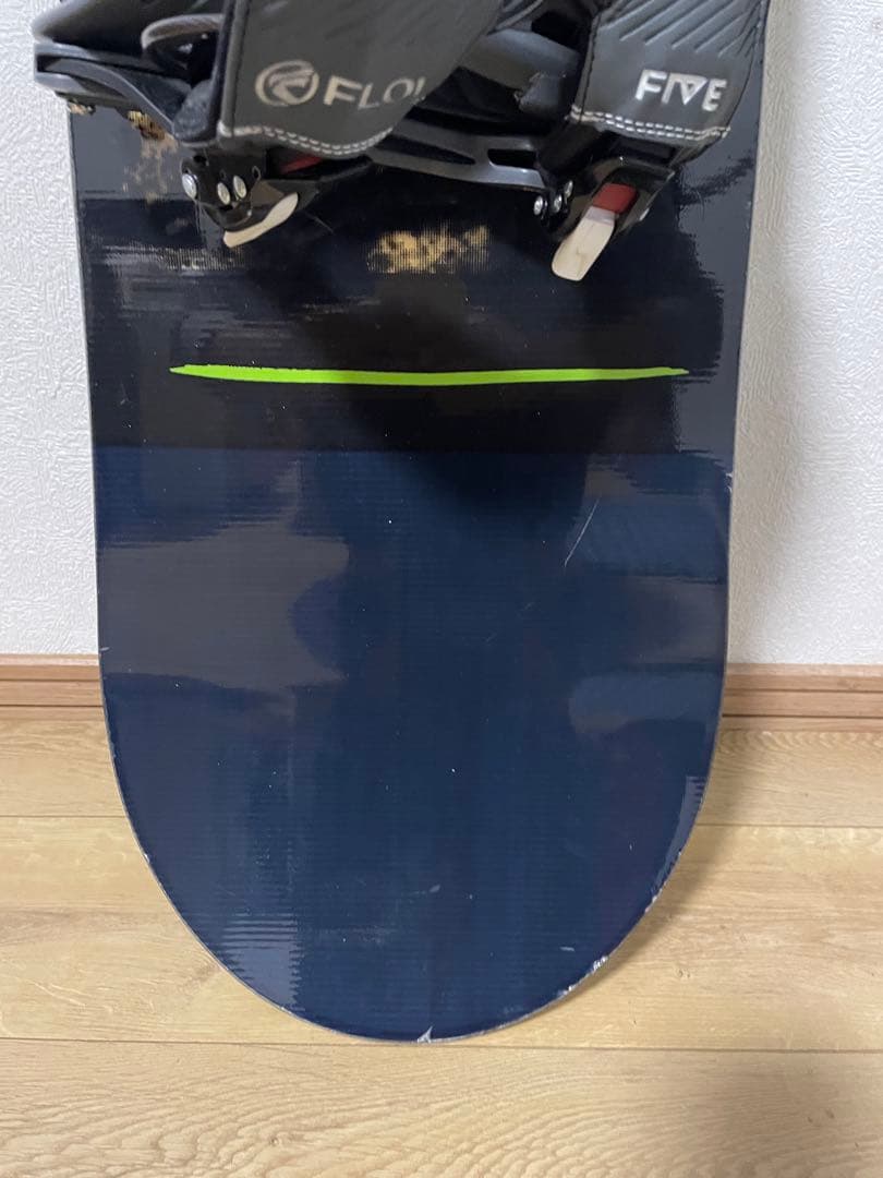 中古◇ROME 155 スノーボード◇FLOW ビンディング M セット