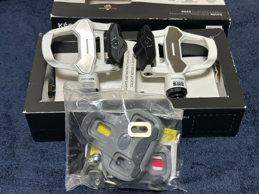未使用]LOOK KÉO 2 MAX クリート付き ビンディングペダル