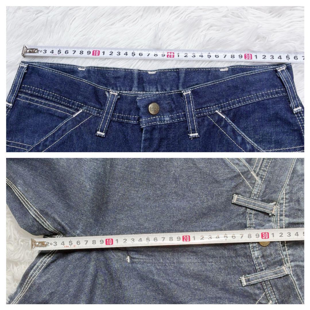 Lee ペインターパンツ W29ワークパンツ 濃紺 ハンマーループ 日本製